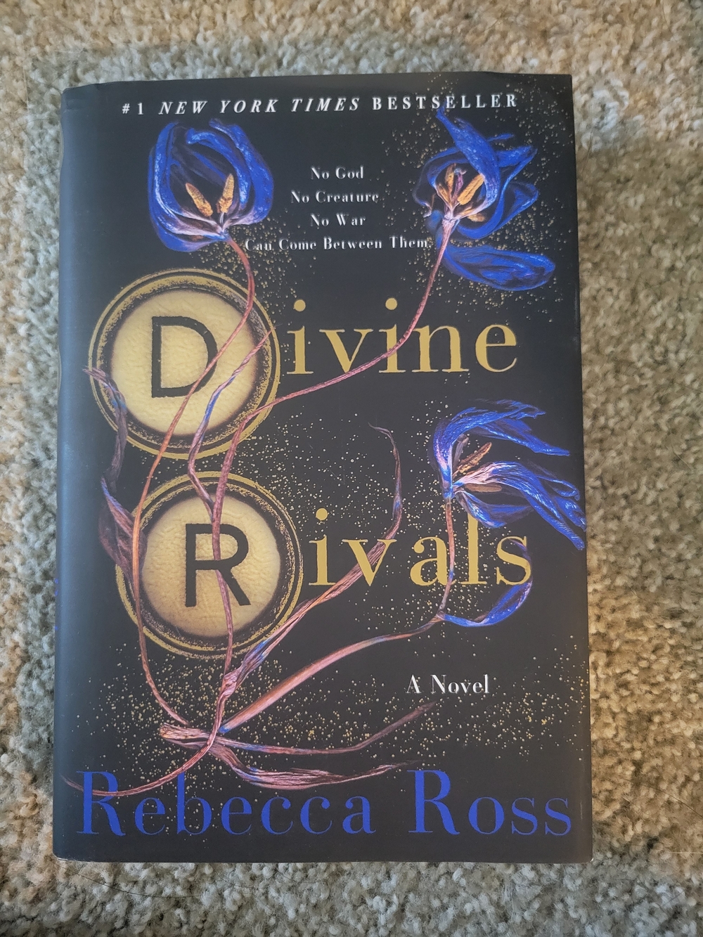 Divine Rivals Hardcover - Black & Blue Cover